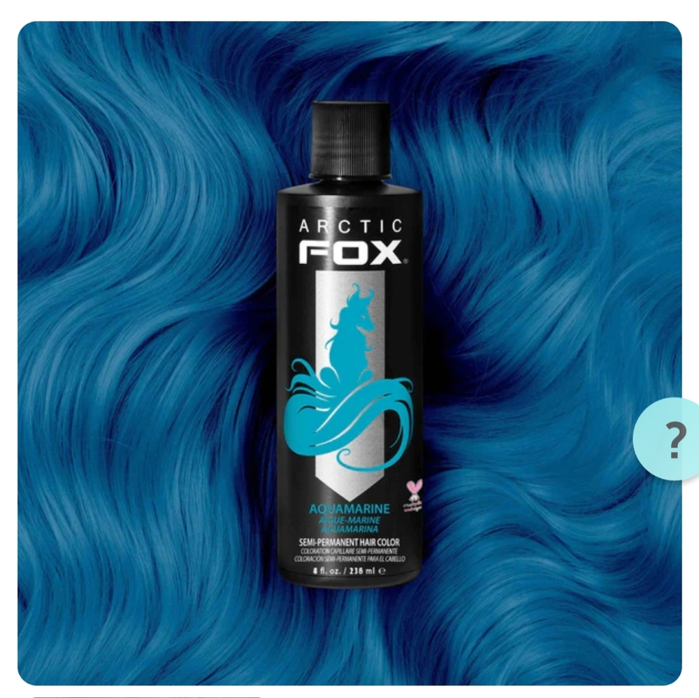 Arctic Fox Aquamarine Hair Dye ONE 8 Oz Bottles New Unopened